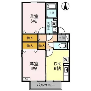 プロシード F【2階】の間取り