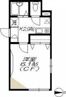 ローズ山王【2階】の間取り