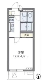 ヴィアロ上板橋レジデンス【2階】の間取り