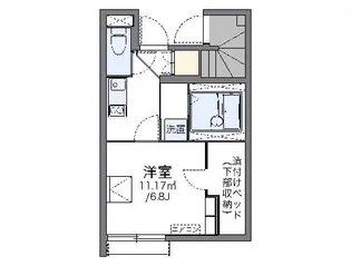 レオネクストKumagai【1階】の間取り