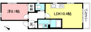 グレースピア【1階】の間取り