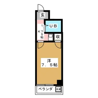 カオパレスNo.18【3階】の間取り