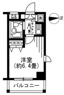 SOCIETY MIYAMAEDAIRA【1階】の間取り