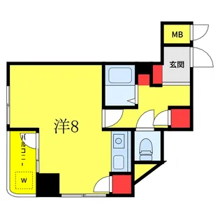 プレール本駒込【3階】の間取り