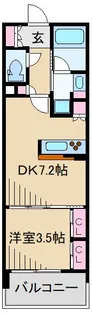 ビイルーム武蔵小杉【5階】の間取り