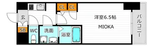 ES-Grande長居パークフロント【5階】の間取り
