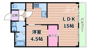 Chateau Sunrise【1階】の間取り