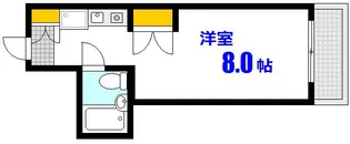 矢賀ビル【1階】の間取り