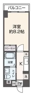 コロナーレ Aタイプ【1階】の間取り