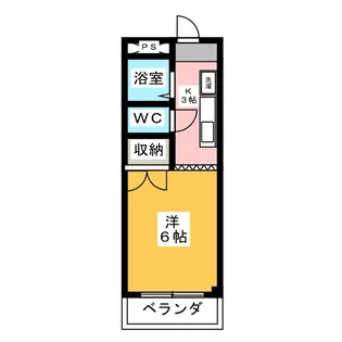 フォーレスト八代【3階】の間取り