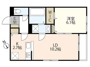 アーバン長尾【2階】の間取り