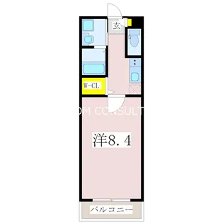 Light Flower(ライトフラワー)【1階】の間取り