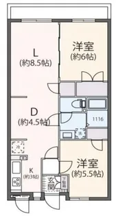 グランドステータス相武台【4階】の間取り