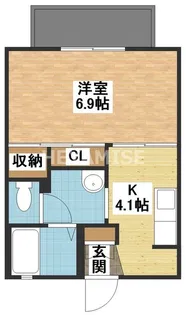 シャーメゾンさつき【2階】の間取り