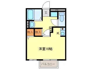 グランシャリオ【1階】の間取り