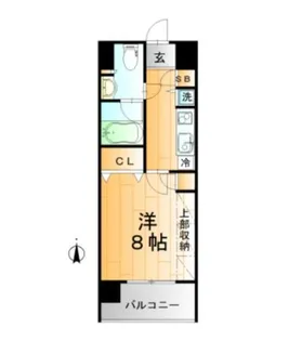 エクセラ麓山II【10階】の間取り
