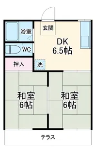 野口ホームズB【1階】の間取り