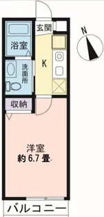 ソフィア岸根公園【1階】の間取り