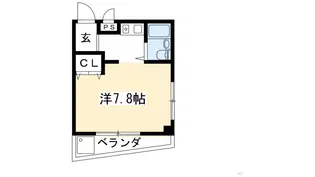 コーポTS【2階】の間取り