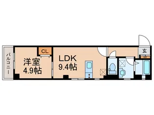 ロードコートときわ台【3階】の間取り