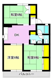 セジュール【1階】の間取り