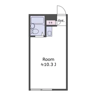 緑ヶ丘グリーンヒルビル【3階】の間取り
