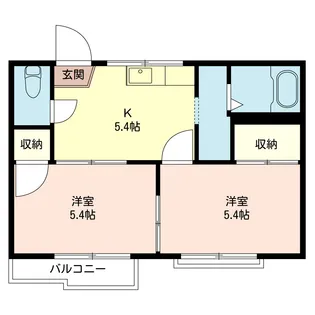メゾン・ド・高田馬場【2階】の間取り