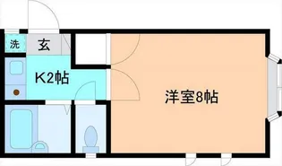 サンフレアーS【1階】の間取り