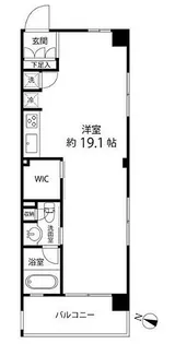 レガリア都立大レジデンス【5階】の間取り