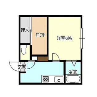 虹【1階】の間取り