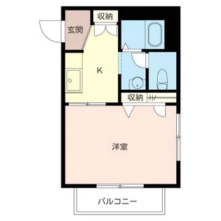 ブルーミング【2階】の間取り