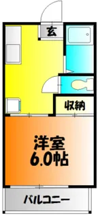 ルーツ・グランデ畠瀬【2階】の間取り