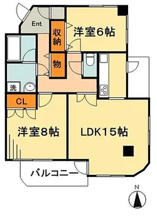 サンシャイン90【5階】の間取り