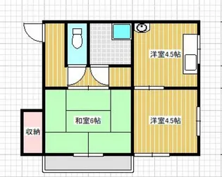黒住ビル【4階】の間取り