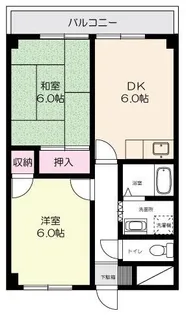 武井ビル【5階】の間取り