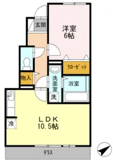 イリマ【1階】の間取り