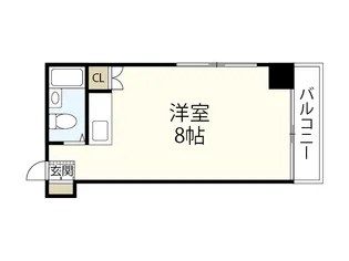 第8やたがいビル【7階】の間取り