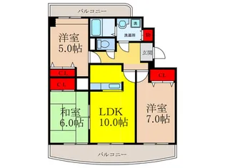 メゾン・ド・プレジ-ル1【2階】の間取り