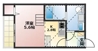エスパス・リブレ【1階】の間取り