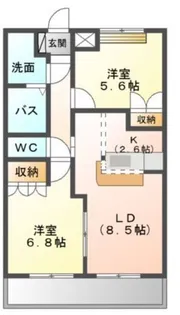 エスポアールSIII【1階】の間取り