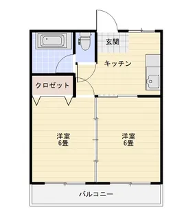 アリュール野口【2階】の間取り