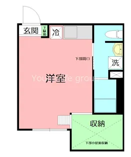 レガーメ東海【1階】の間取り