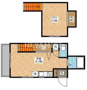 シャル夢V【1階】の間取り