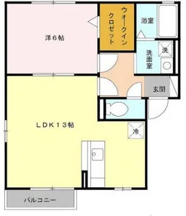 アイビーキューブ【2階】の間取り