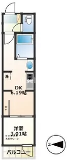 GrandForet(グランフォレ)【2階】の間取り