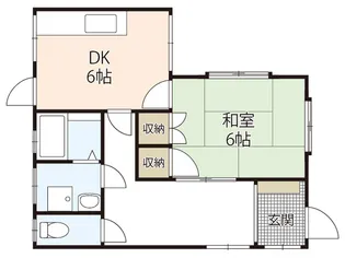 広島県広島市西区庚午南2【一戸建】の間取り