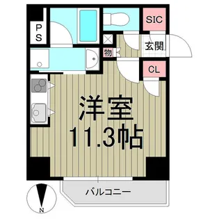 エミグランド湘南【2階】の間取り
