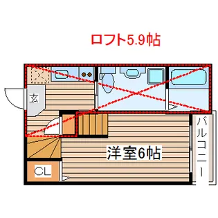 グランドレジデンス旭ヶ丘【2階】の間取り