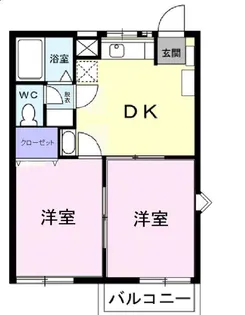 ニューシティ88【2階】の間取り