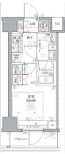 クレヴィスタ阪東橋II【3階】の間取り